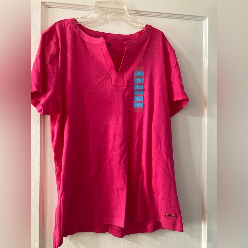 New xlarge pink top